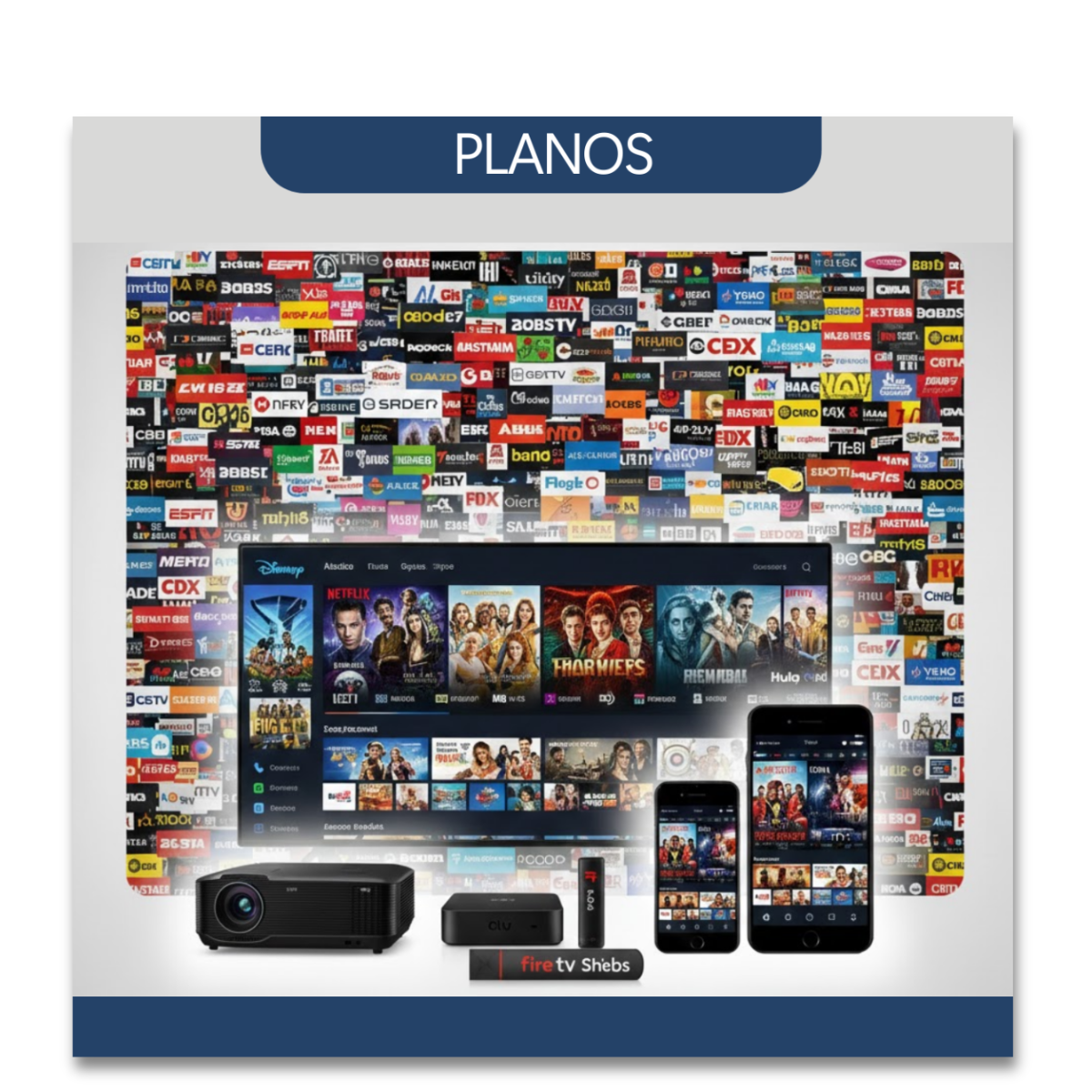 Aplicativo de Canais, Fílmes e Séries (IPTV)(P2P)