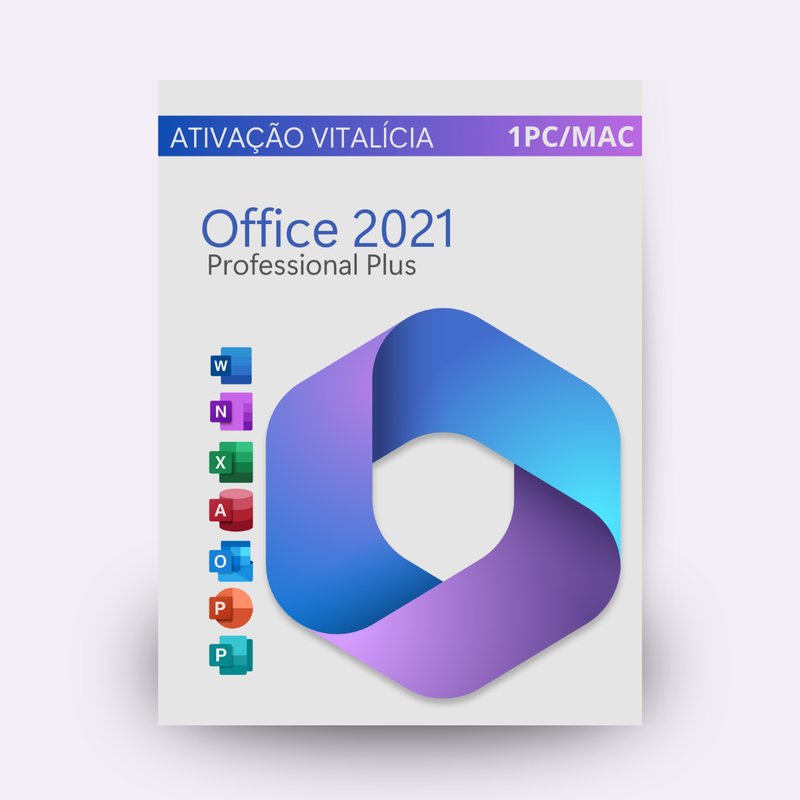 Licença Microsoft Office 2021 Professional Plus