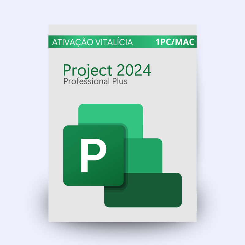 Licença Microsoft Project 2024 Professional Plus