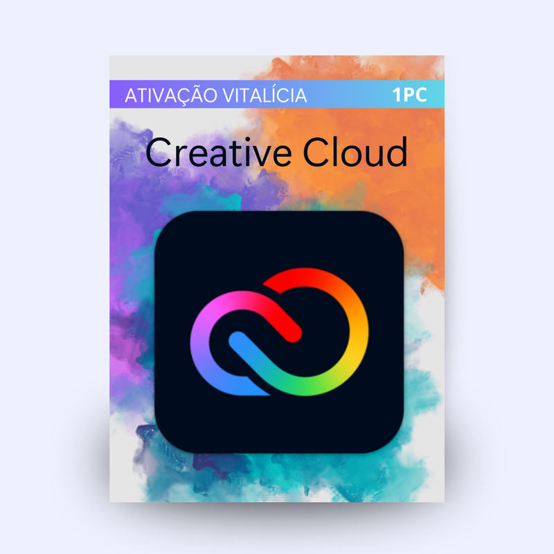 Adobe Creative Cloud 2025 Vitalício