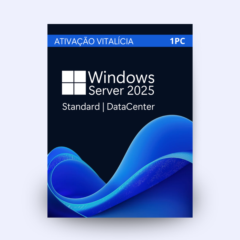 Licença Microsoft Windows Server 2025 64 Bits ESD
