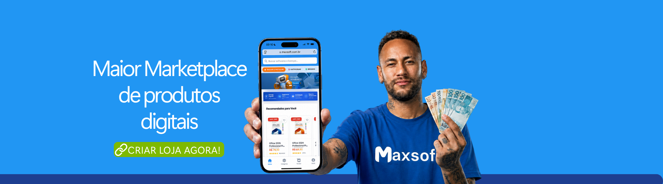 Banner Promocional MaxSoft