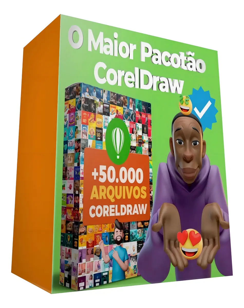 Pack Templates Corel Draw Editáveis 1 Milhão De ArquivosPack Templates Corel Draw Editáveis 1 Milhão De Arquivos Novo  |  +25 vendidos Pack Templates Corel Draw Editáveis 1 Milhão De Arquivos