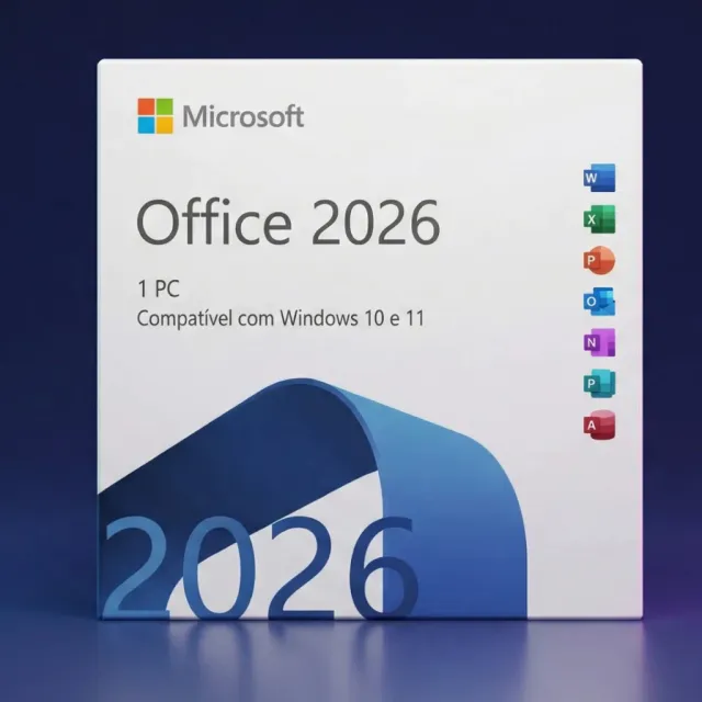 Microsoft Office 2026 Profissional Plus Ativacao Vitalício Envio Rapido