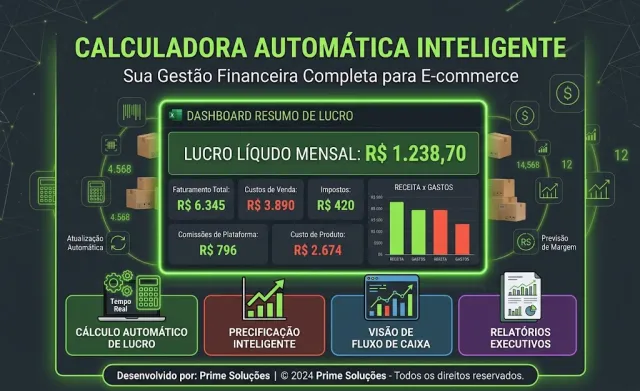 Planilha Precificação Mercado Livre E Shopee Envio Imediato